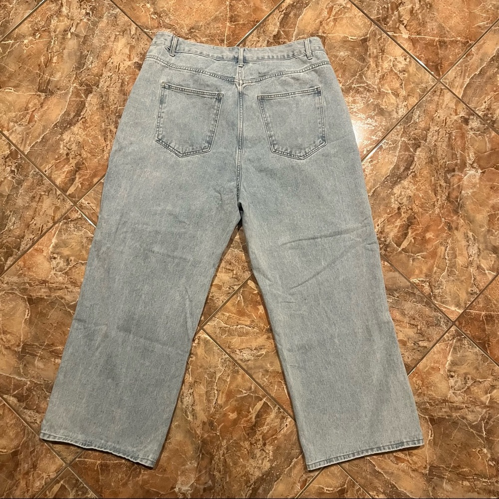 Cider Curve & Plus Denim Basic Ripped Pocket Jeans